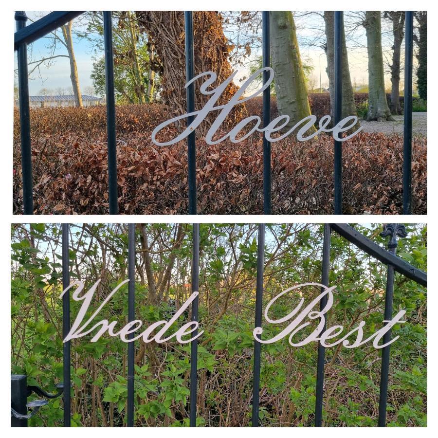 Het Voorhuis Boerderij Hoeve Vrede Best Weesp Zewnętrze zdjęcie